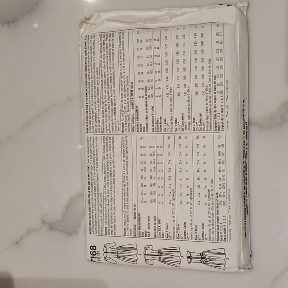 3/$20 uncut sewing patterns - Picture 2 of 2